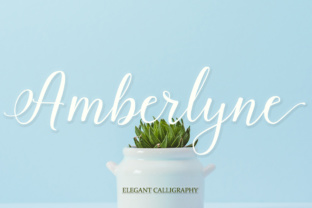 Amberlyne: A Handwritten Font for Editorial Design