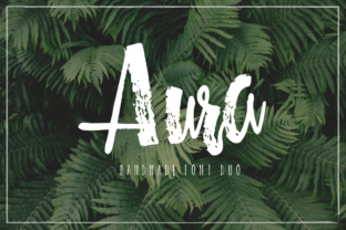 Aura: The Handmade Font for Bold Marketing