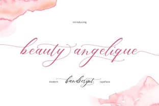 Beauty Angelique: A Decorative Font for Digital Elegance
