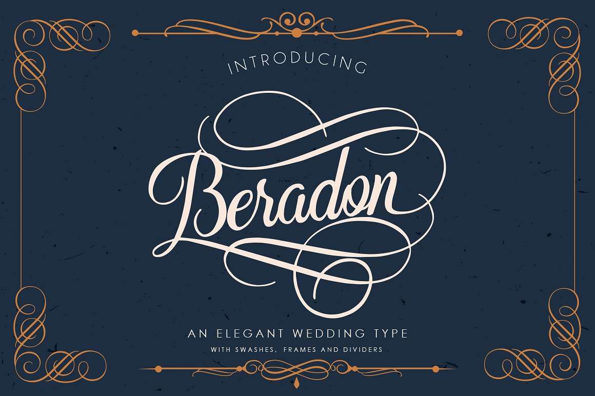 Beradon: A Script Font for Editorial Design