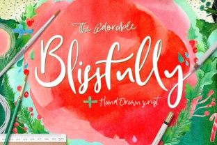 Blissfully: A Handcrafted Script Font for Marketers
