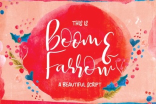 Boom Farrow: A Handcrafted Typeface for Bold Brands
