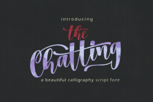 Chatting Font: A Happy Typeface for Social Campaigns