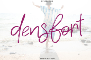Densfont: A Handwritten Typeface for Editorial Warmth