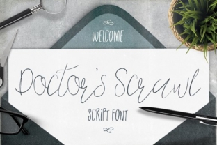 Doctor s Scrawl: A Handcrafted Font for Makers