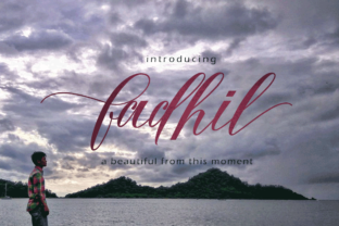 Fadhil: The Happy Script Font for Scroll-Stopping Social Content