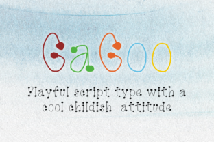 GaGoo Typeface: Playful Script for Bold Marketing