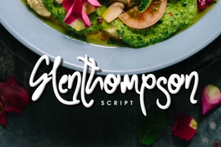 Glenthompson: A Script Font That Elevates Brand Identity