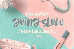 Going Slow: A Handcrafted Typeface for Thoughtful Brands
