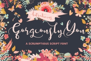 Gorgeously You: A Handcrafted Typeface for Elegant Branding