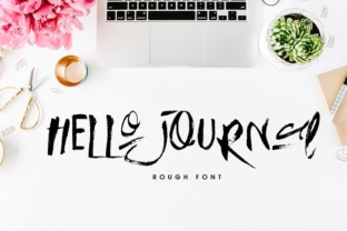 Hello Journal: A Handcrafted Font for Modern Branding