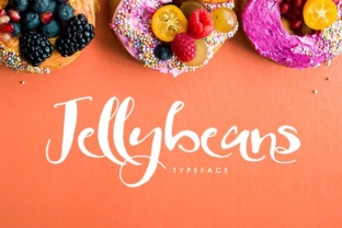 Jellybeans Font Review: A Handcrafted Typeface for Playful Brands