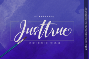 Justtrue Font: Elevating Web Design with Script Style