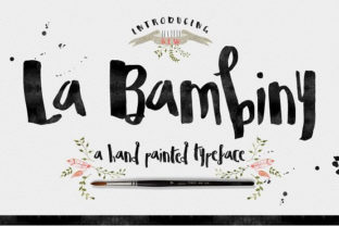 La Bambiny: A Handcrafted Font for Editorial Design