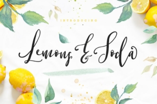 Lemons and Soda Font Review for Campaigns