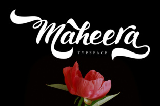 Maheera: A Versatile Script Font for Crafters