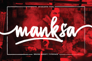 Manksa: A Textured Typeface for Bold Editorial Design