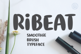 Ribeat Typeface Review: A Friendly Brush Font