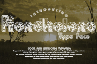 Rondholeno: A Creative Script Font for Makers