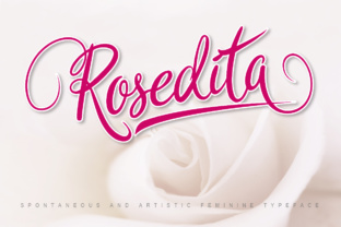 Rosedita: A Handwritten Typeface for Editorial Calm