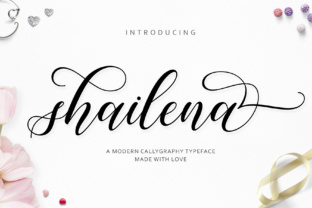 Shailena: A Handwritten Font for Branding